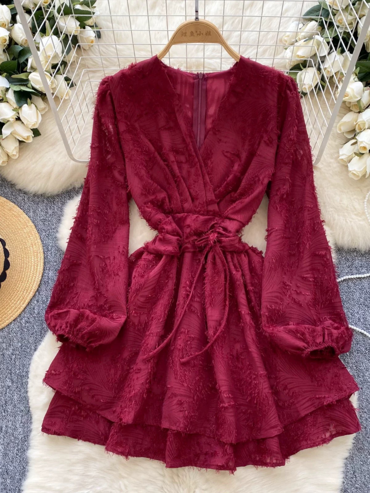 Night motive dress CD899 images